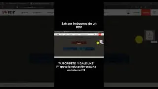 Extraer imágenes de un PDF 