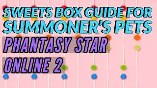 Sweets Box Guide for Summoner Pets in PHANTASY STAR ONLINE 2