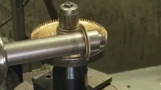 Cutting a contrate wheel