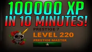 GET 100000 XP IN 10 MINUTES! How To Level Up Fast In Cold War Multiplayer