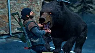 Days Gone - Bear Boss Fight (Days Gone 2019) PS4 Pro