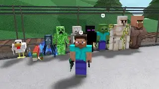 Minecraft in Murder Mystery 2!