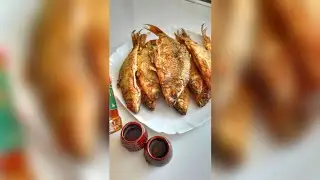 Жареная плотва, ЛУЧШАЯ ЗАКУСКА 