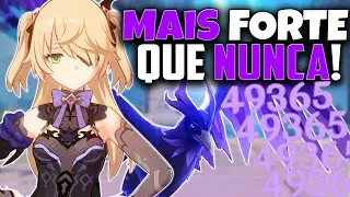 FISCHL F2P FICOU Mais QUEBRADA Em FONTAINE! (INSANA DEMAIS!) MELHOR Guia / Build F2P GENSHIN IMPACT