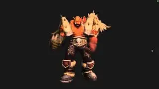 WoW - New Garrosh Hellscream model = Orc player model?