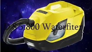 Распаковка пылесоса karcher DS 5.800 Waterfiter