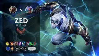 Zed Mid vs Neeko - EUW Grandmaster Patch 13.20