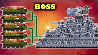 Мега Танки Vs Ультра Мега КАРЛ-44 - Мультики про танки