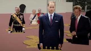 La familia real británica