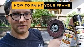 POWDER COAT? POR-15? RATTLE CAN? OH MY 😲 How to paint your camper trailer frame