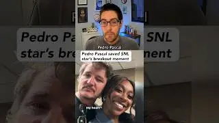 Pedro saved SNL star's big moment