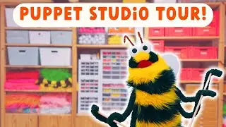 A Studio Tour with Puppets!