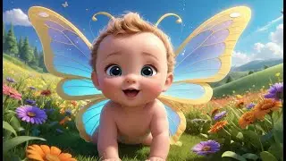 Baby Butterfly, Fly Fly Fly Rhyme Song | Popular Nursery Rhyme | Educational Kids Songs
