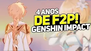 4 anos sendo f2p no Genshin impact... Pré Natlan 5.0
