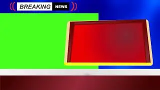 Breaking News Theme For Channel Green Screen Animation Free