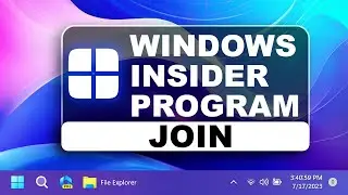 How to Join Windows insider program in Windows 11