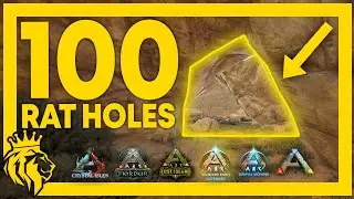 TOP 100 BEST Rat Holes on ARK!  | ASE & ASA
