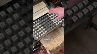 Howard explains that we don’t have a typewriter in our shop for National Typewriter Day (June 23)
