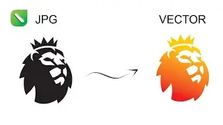 How To Make Lion Logo In Corel Draw | JPG To Vector Logo Making In CorelDraw With | Awais Graphics