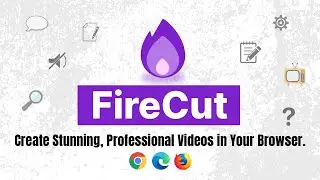 FireCut Web: Create professional videos directly in your browser. | #tutorial #firecut
