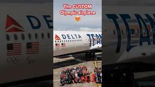 TEAM USA PRIVATE JET to PARIS OLYMPICS 🤑 