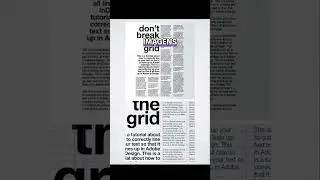 Como usar grids no design #designgrafico #shorts