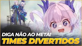 5 TIMES DIVERTIDOS FORA DO META DE GENSHIN IMPACT