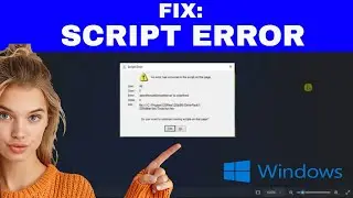 How to Fix SCRIPT ERROR in Windows (