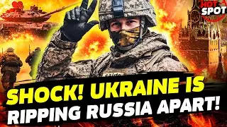 🔥NEW UKRAINIAN ARMY STRIKE SLAMS RUSSIA! MOSCOW FEELS HEAT! RUSSIANS SHAKING WITH FEAR! | HOT SPOT