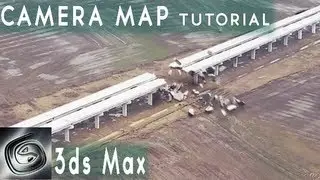 [Tutorial] Collapsing Bridge - Camera Mapping - 3ds Max