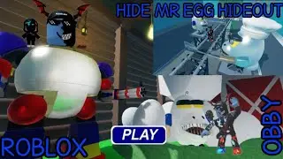 убежать яйца в роблокс 🤪/hide mr egg hideout😶‍🌫️