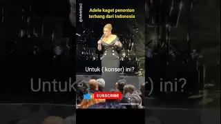 Penyanyi Adele kaget sama orang Indonesia! #adele