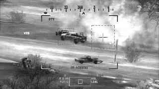 Apache AH-64 Gunship Strike on Insurgents | ARMA 3: Military Simulation [GAMEPLAY]