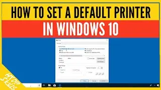How to set a default printer in windows 10 / Windows 10 manage default printers