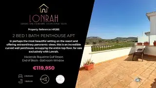 Hacienda Riquelme Golf Resort Penthouse - HR285 - SOLD