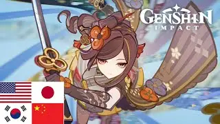 Genshin Impact - Happy Fashion Week Cutscene (Chiori Story Quest) (ENG, CN, KR, JP Language)
