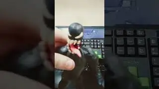 лепка Венома из пластилина