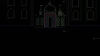 Tajmahal in C Graphics #code