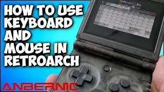 Keyboard and mouse use in Amiga games on the RG35XX SP