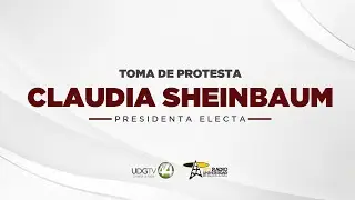 #EnVivo 🔴| Toma de Protesta de la presidenta electa, Dra. Claudia Sheinbaum Pardo