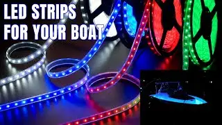 LED Ribbon Strips for your Boat - by ApexLighting.com