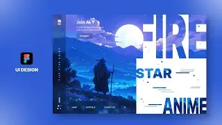 Interactive Simple UI Design in Figma: Creative Web Design Tutorial