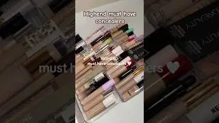 HIGHEND #concealer recommendations 🤍 #makeup #highendmakeup #concealertips