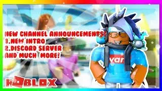 NEW YOUTUBE CHANNEL ANNOUNCEMENTS (ROBLOX)