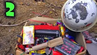✅🔥 ЭКСПЕРИМЕНТ: ВЗРЫВАЮ Много ПЕТАРД под МИСКОЙ 💣Взял Большую Коробку с Петардами для Теста🔴 К44
