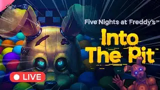 🔴 FNAF NOVO?? 👀 - Live de Five Nights at Freddy's: Into the Pit