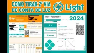 Como Tirar Segunda Via Conta de Luz da Light 2024, pela internet! 2024, RESOLVIDO O ERRO DA SENHA!