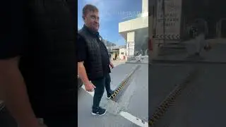 Лежачий полицейский в Стамбуле