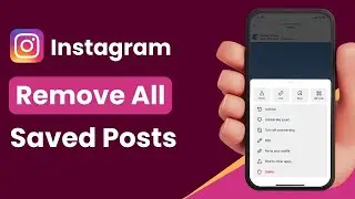 How to Remove All Saved Posts on Instagram !
