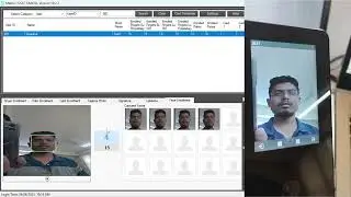 How to do face enrollment from enrollment utility in Matrix Biometrics